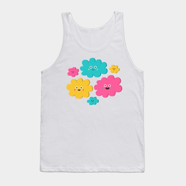 Clouds Tank Top by AMorenilla